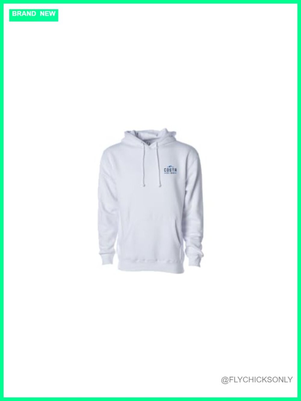 Fleece Lined Pullover Hoody Regular Fit Ribbed Cuffs Casual Sweatshirt
